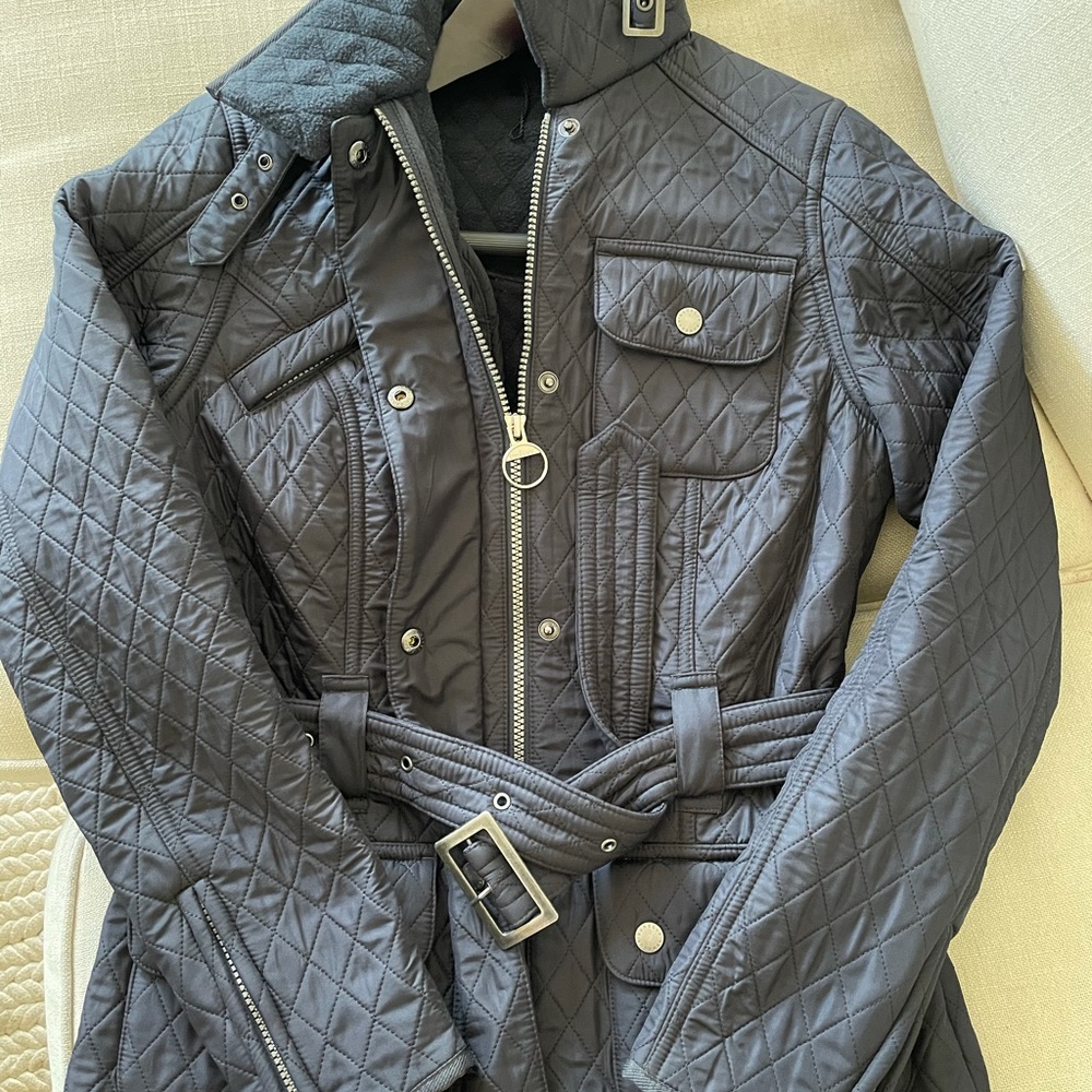 Barbour belted jacket - Picture 9 of 12